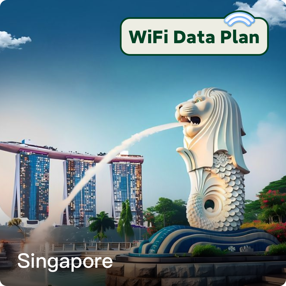 Singapore WiFi Data Top-Up Plans 1 Day - 30 Days