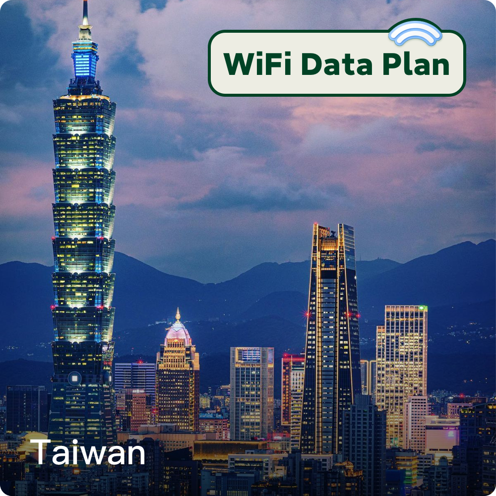 Taiwan WiFi Data Top-Up Plans 1 Day - 30 Days