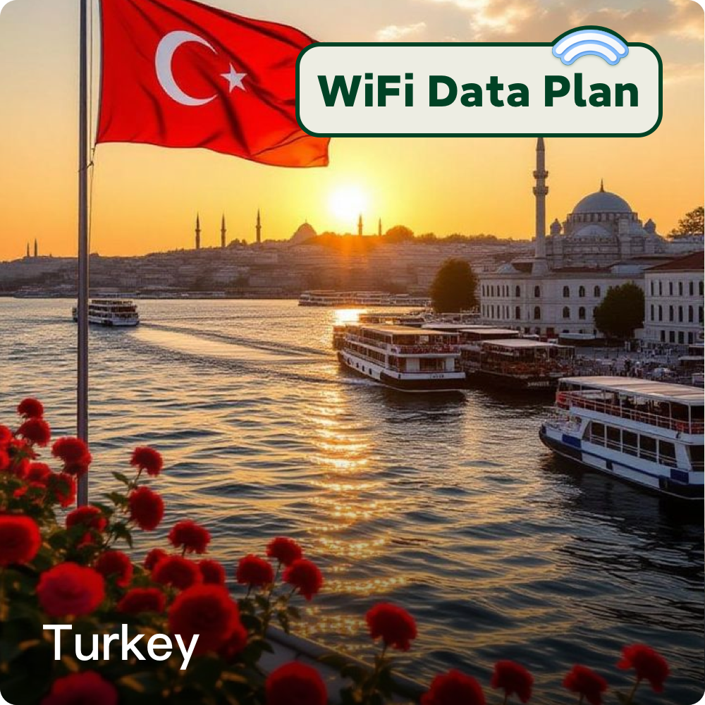Turkey Travel WiFi Data Plans