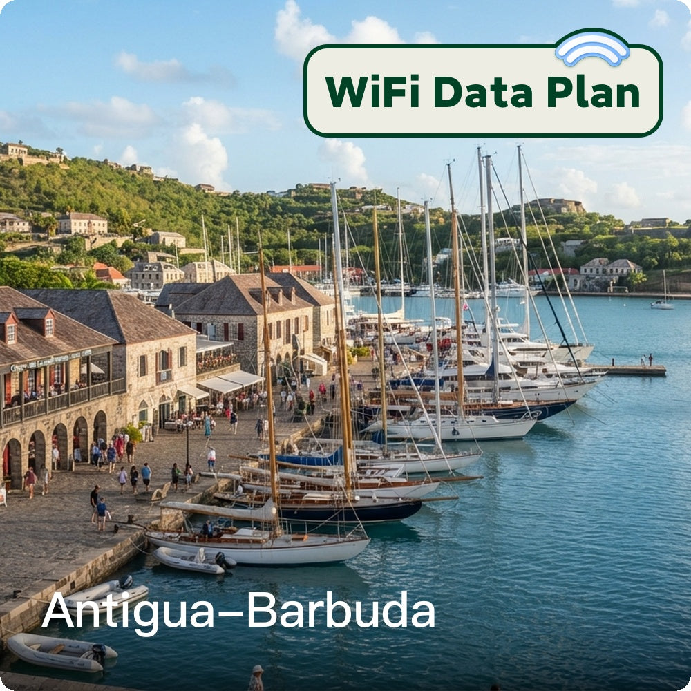 Antigua and Barbuda Travel WiFi & Portable Data Plans