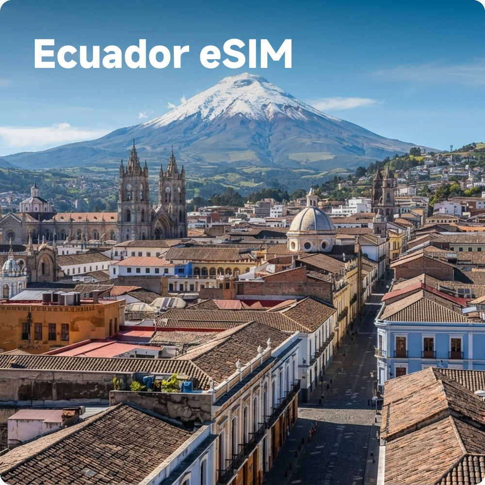 Ecuador Travel eSIM | Instant Mobile Data Plans