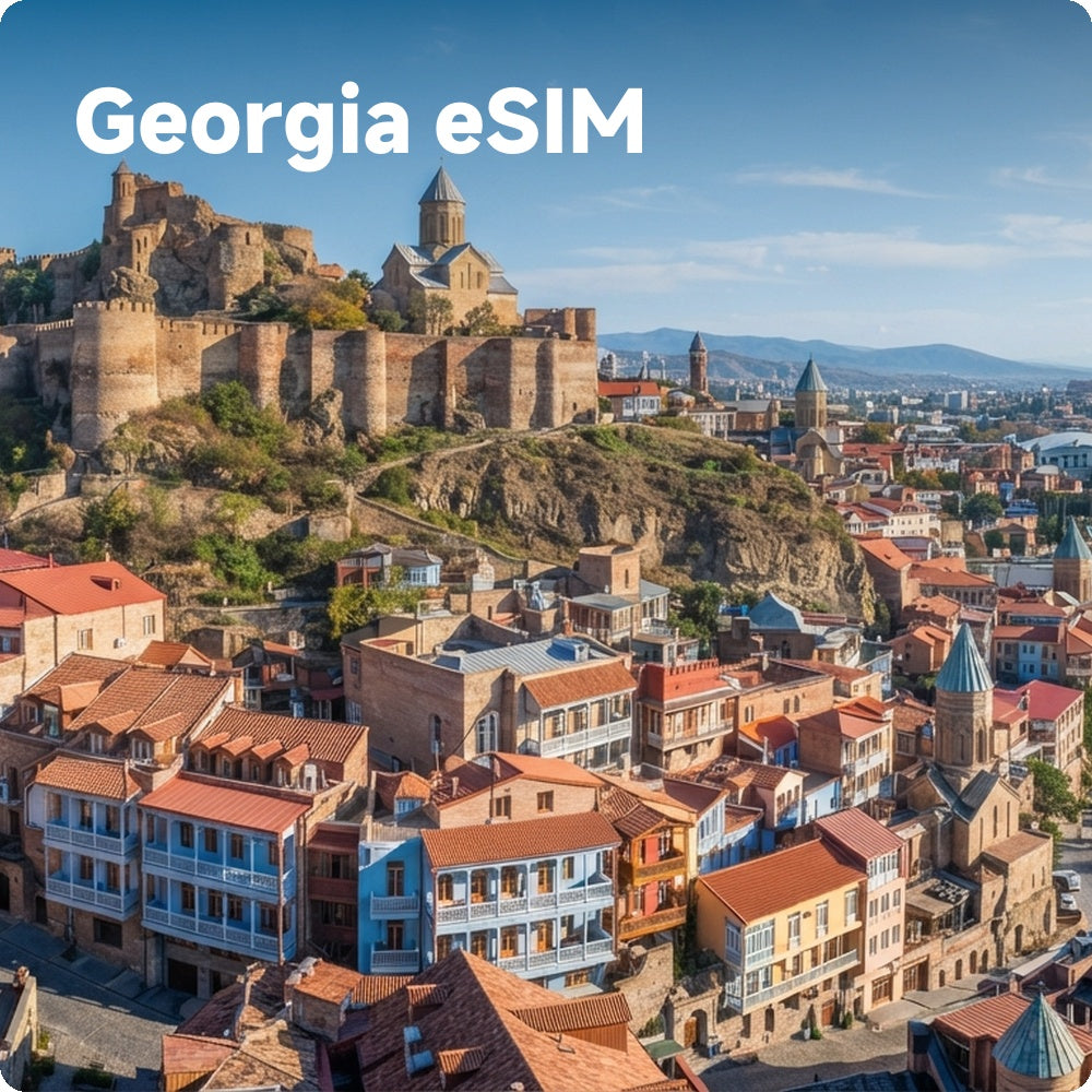 High-Speed Georgia eSIM for Travelers | Prepaid Data Plans