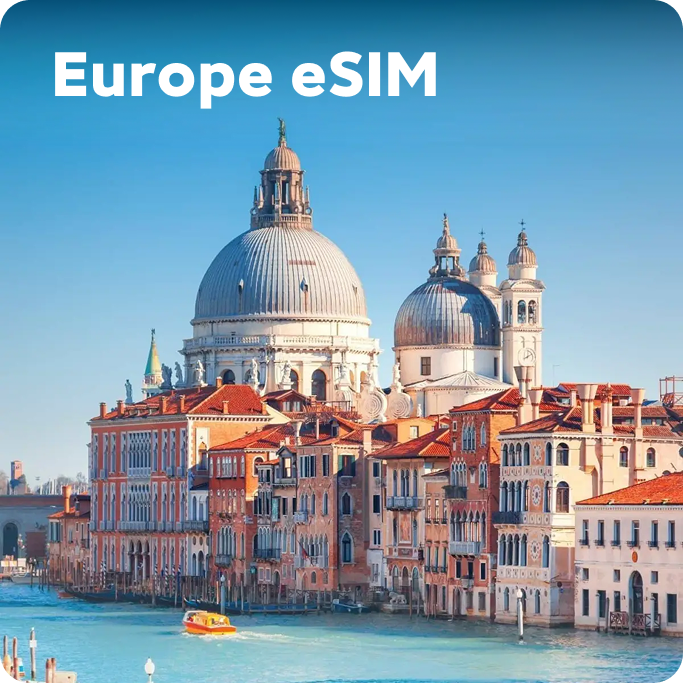 Europe eSIM Instant for Travel & Everyday Use
