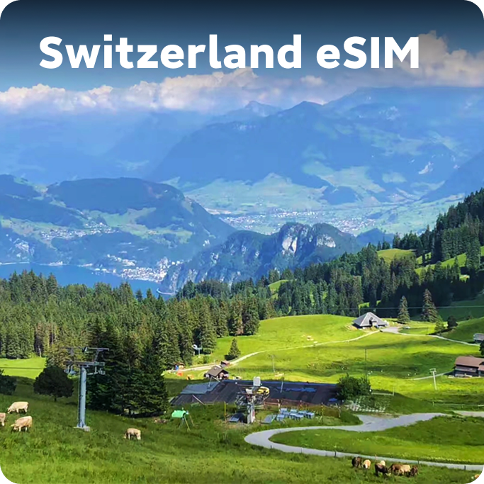 High-Speed Prepaid eSIM for Switzerland Travel