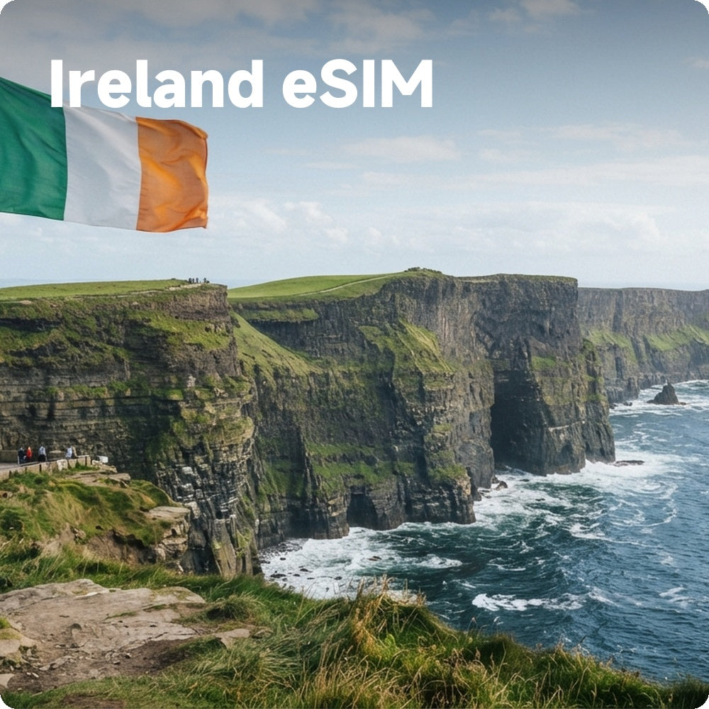 High-Speed Prepaid eSIM for Ireland Travel