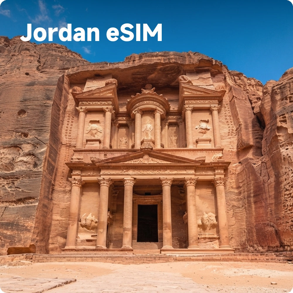 Jordan Travel eSIM | Unlimited 5G/4G Data