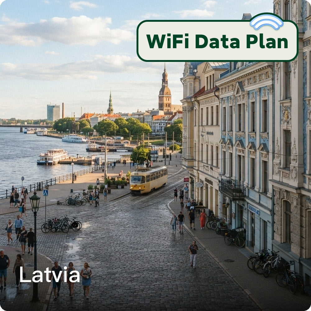 Latvia Travel WiFi & Portable Data Plans