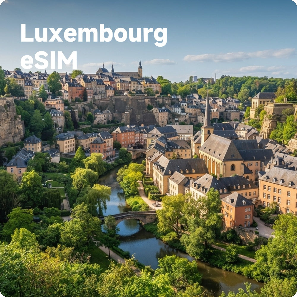 High-Speed Prepaid eSIM for Luxembourg Travel