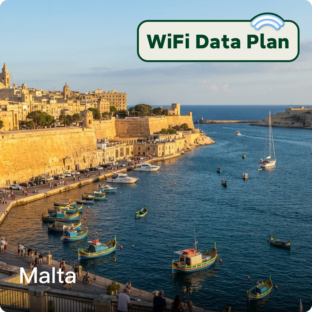 Malta Travel WiFi Data Plans