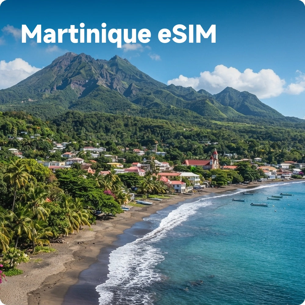 Buy Martinique eSIM for Travelers | Fast & Affordable Mobile Data