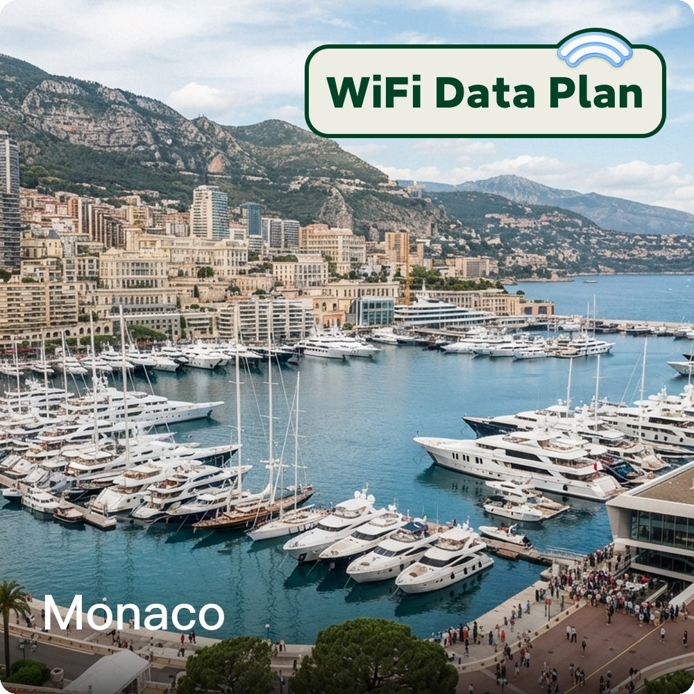 Monaco Travel WiFi Data Plans