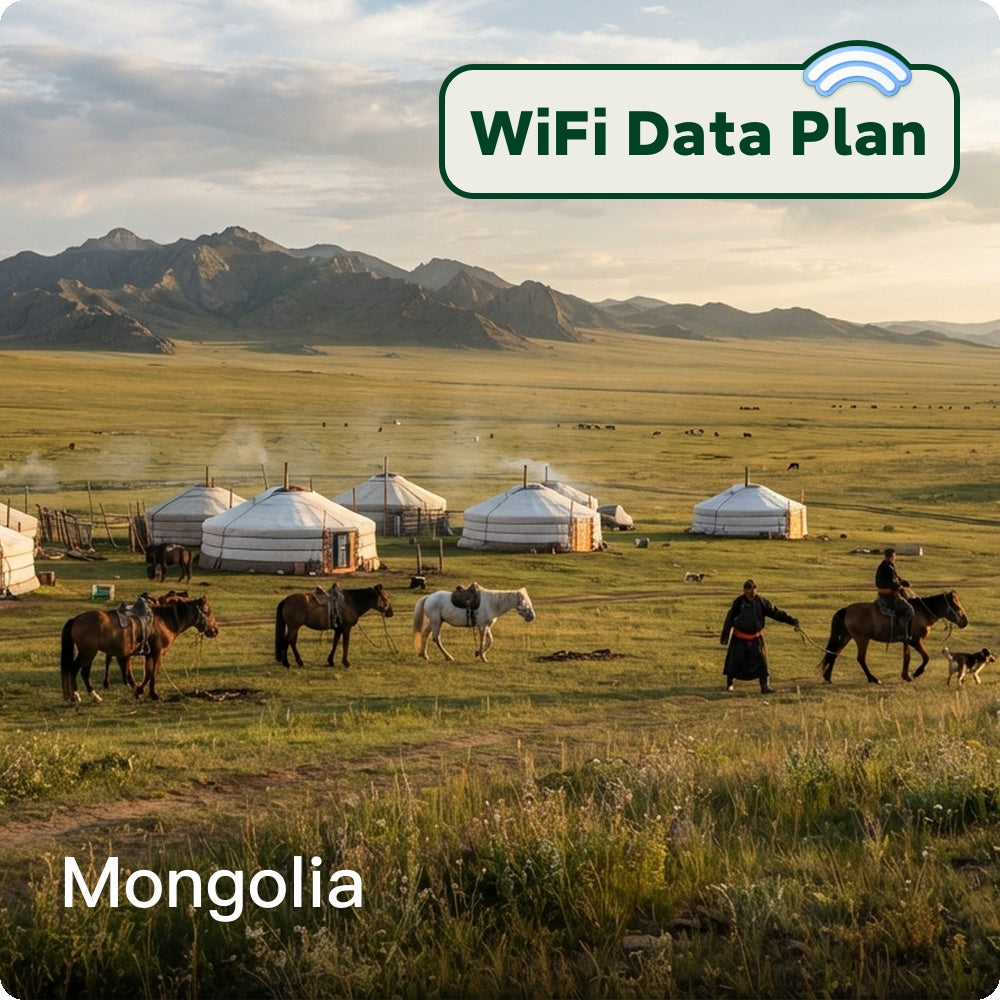 Mongolia Travel WiFi Data Plans