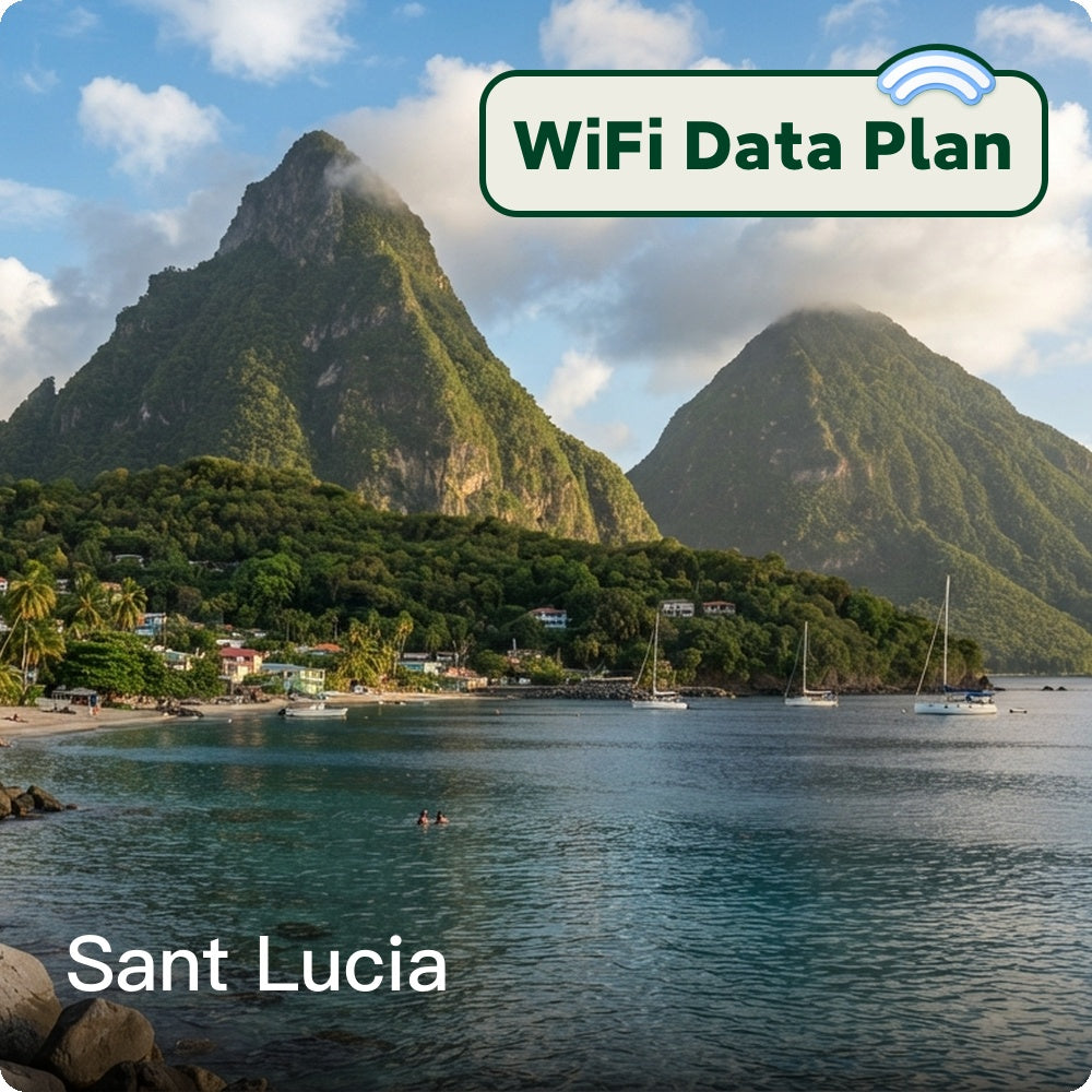Saint Lucia Travel WiFi & Portable Data Plans
