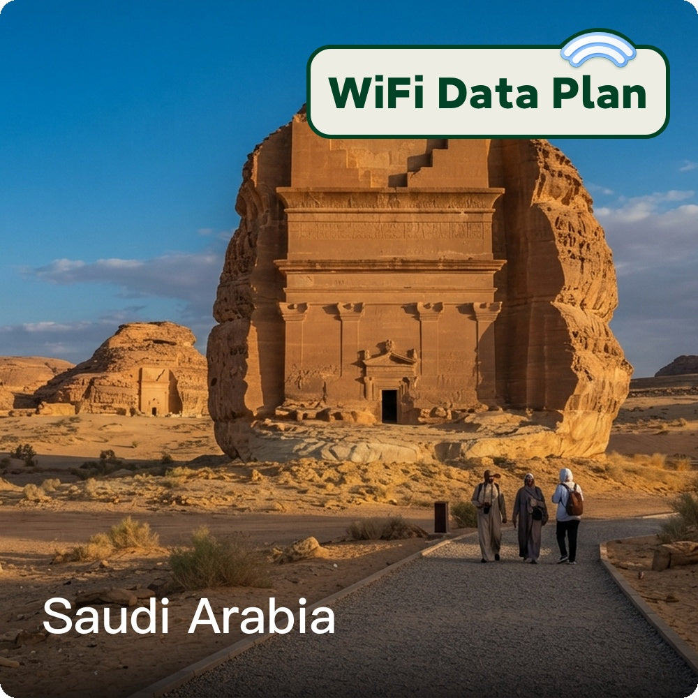 Saudi Arabia Travel WiFi & Portable Data Plans