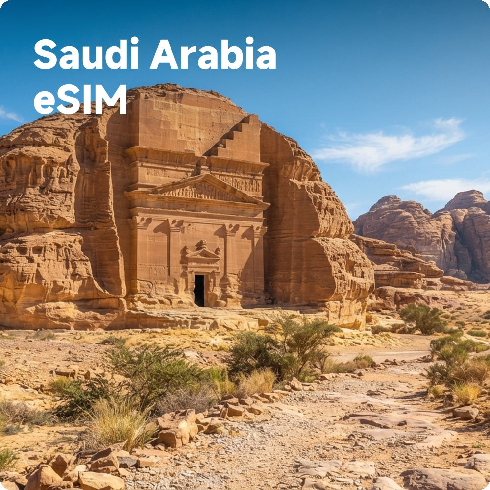 Saudi Arabia eSIM – Fast & Reliable Travel Data for Saudi Arabia