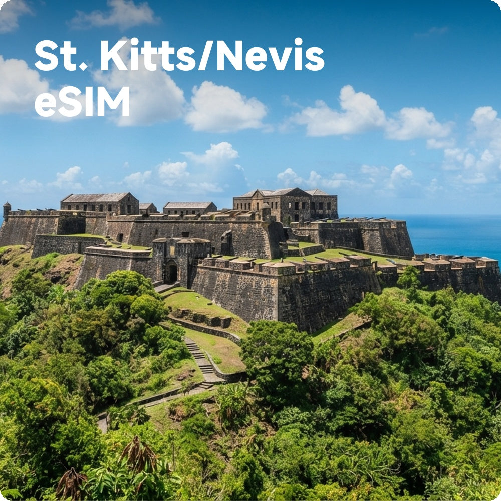 Buy Saint Kitts and Nevis eSIM for Travelers | Fast & Affordable Mobile Data