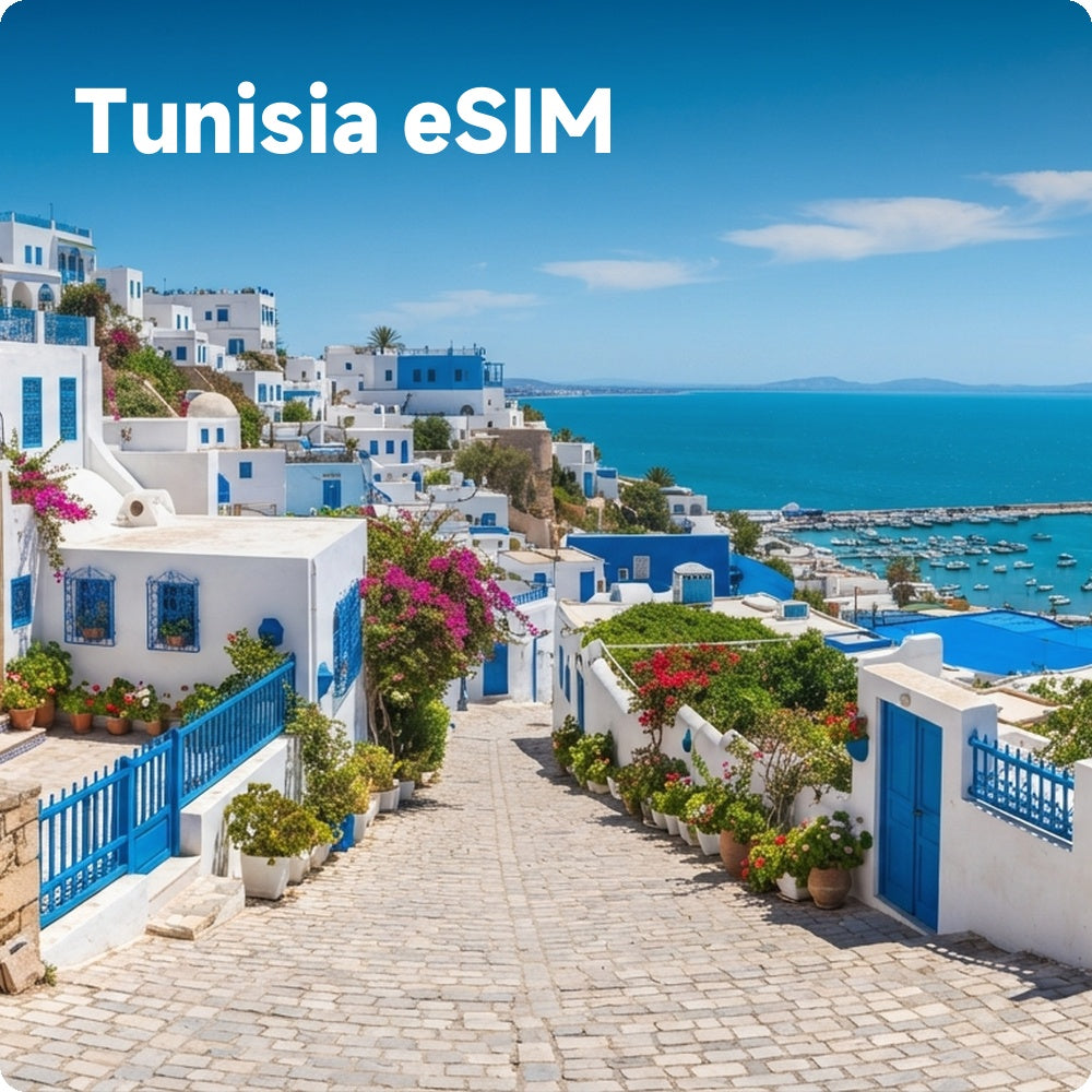 Buy Tunisia eSIM for Travelers | Fast & Affordable Mobile Data
