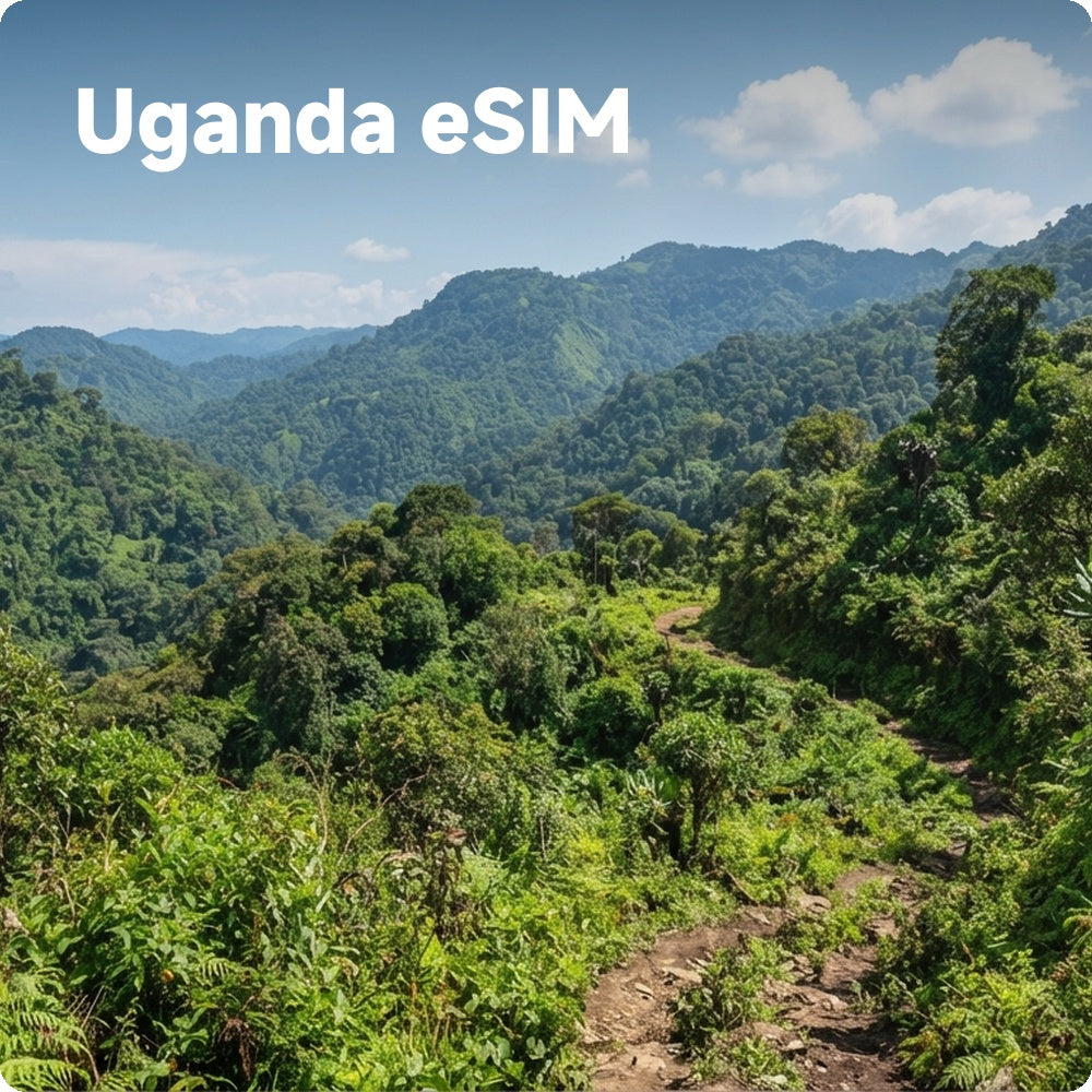 Uganda Travel eSIM | Unlimited 5G/4G Data