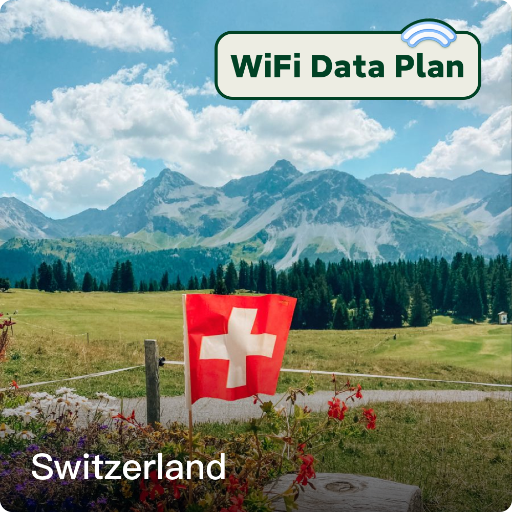 Switzerland WiFi Data Plans – Buy Portable WiFi Data for Travel 1 Day - 30 Days