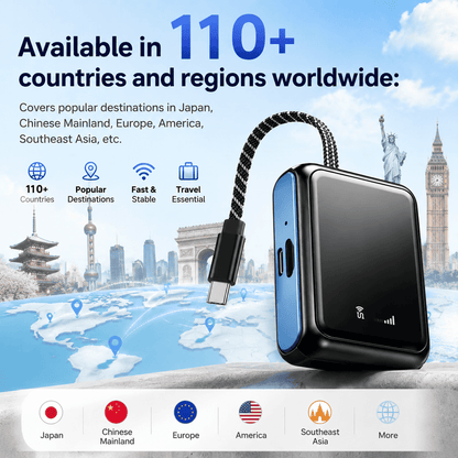 (Coming Soon) Wai-Link USB WiFi Dongle for Travel | Plug & Play Global Internet