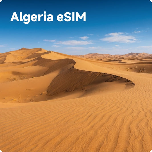 Algeria eSIM – Fast & Reliable Travel Data for Algeria