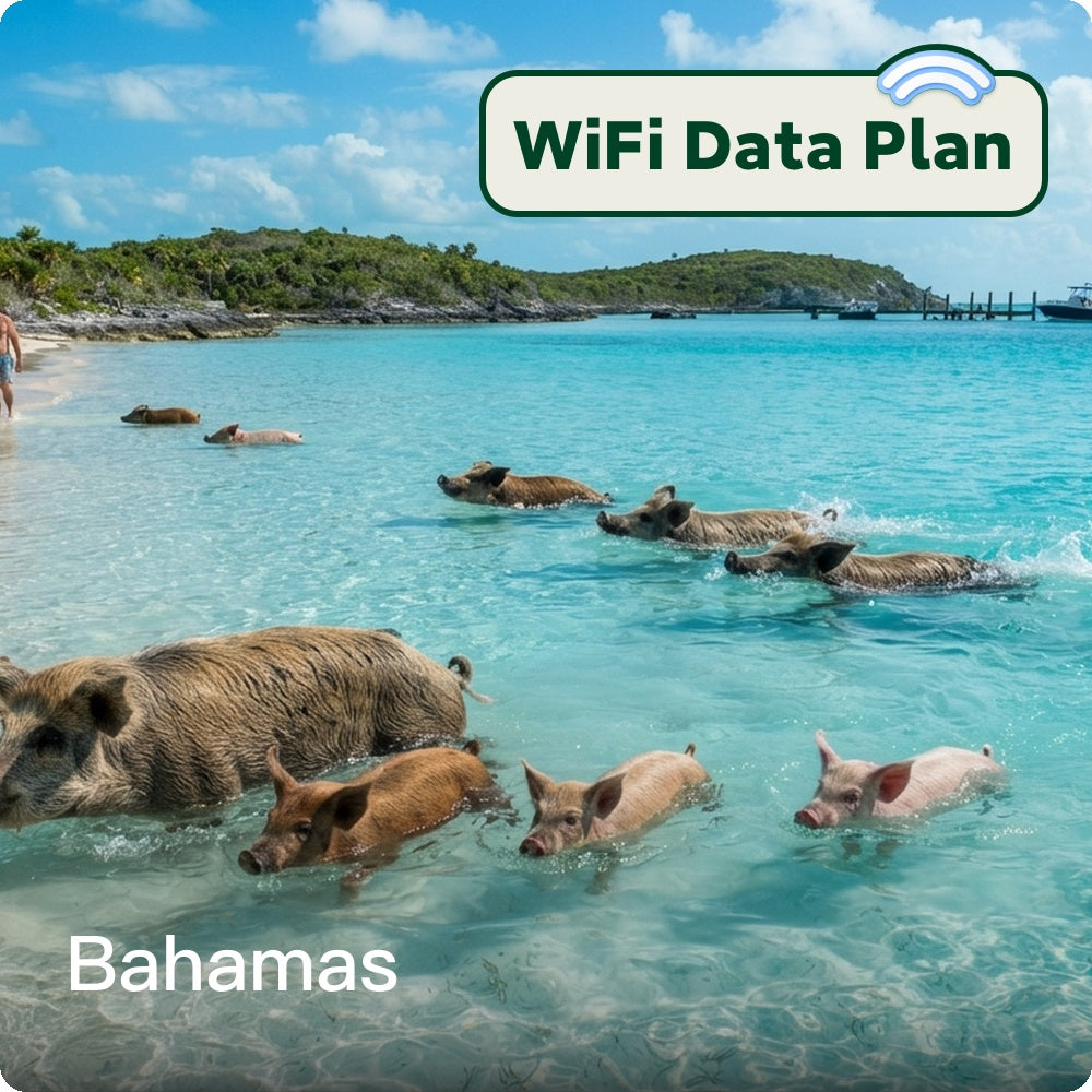 Bahamas Travel WiFi & Portable Data Plans