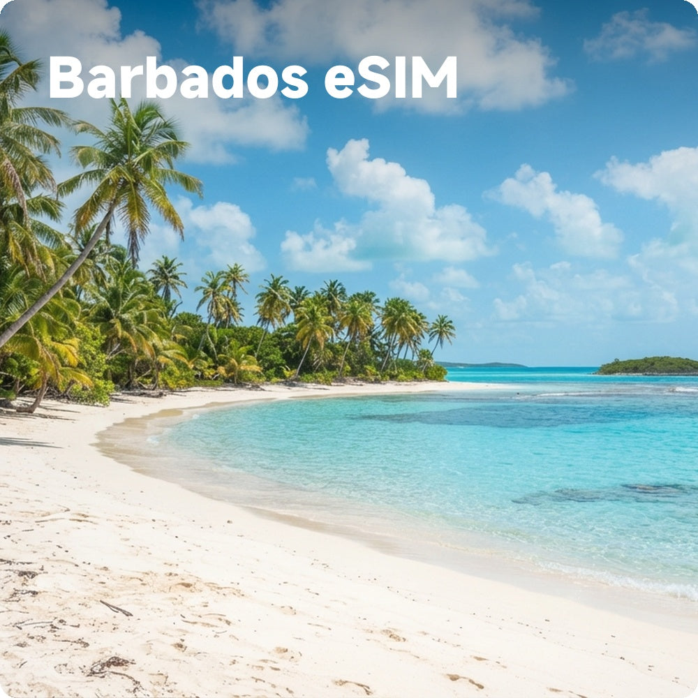 Barbados eSIM – Fast & Reliable Travel Data for Barbados
