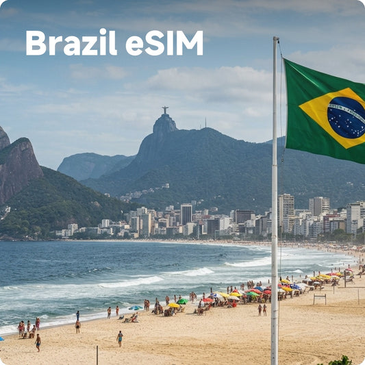 Brazil eSIM – Fast & Reliable Travel Data for Brazil