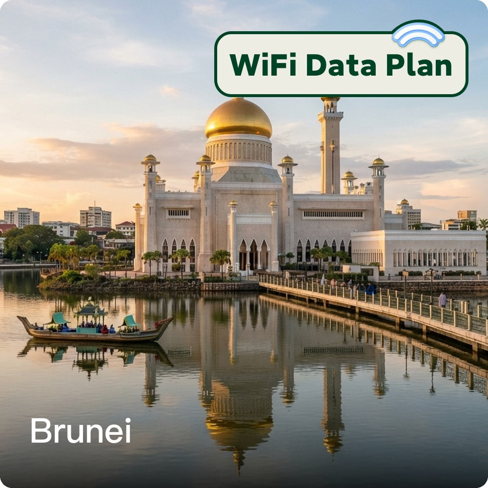 Brunei Travel WiFi & Portable Data Plans