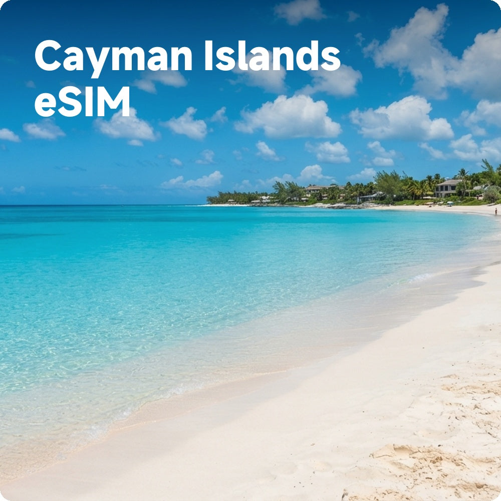 High-Speed Cayman Islands eSIM for Travelers | Prepaid Data Plans