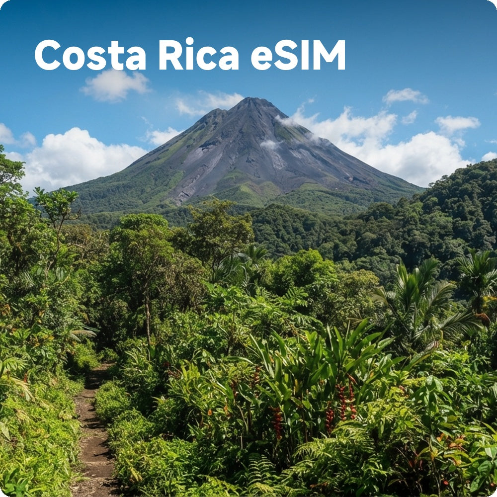 High-Speed Costa Rica eSIM for Travelers | Prepaid Data Plans