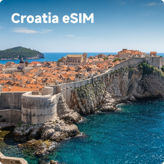 High-Speed Prepaid eSIM for Croatia Travel