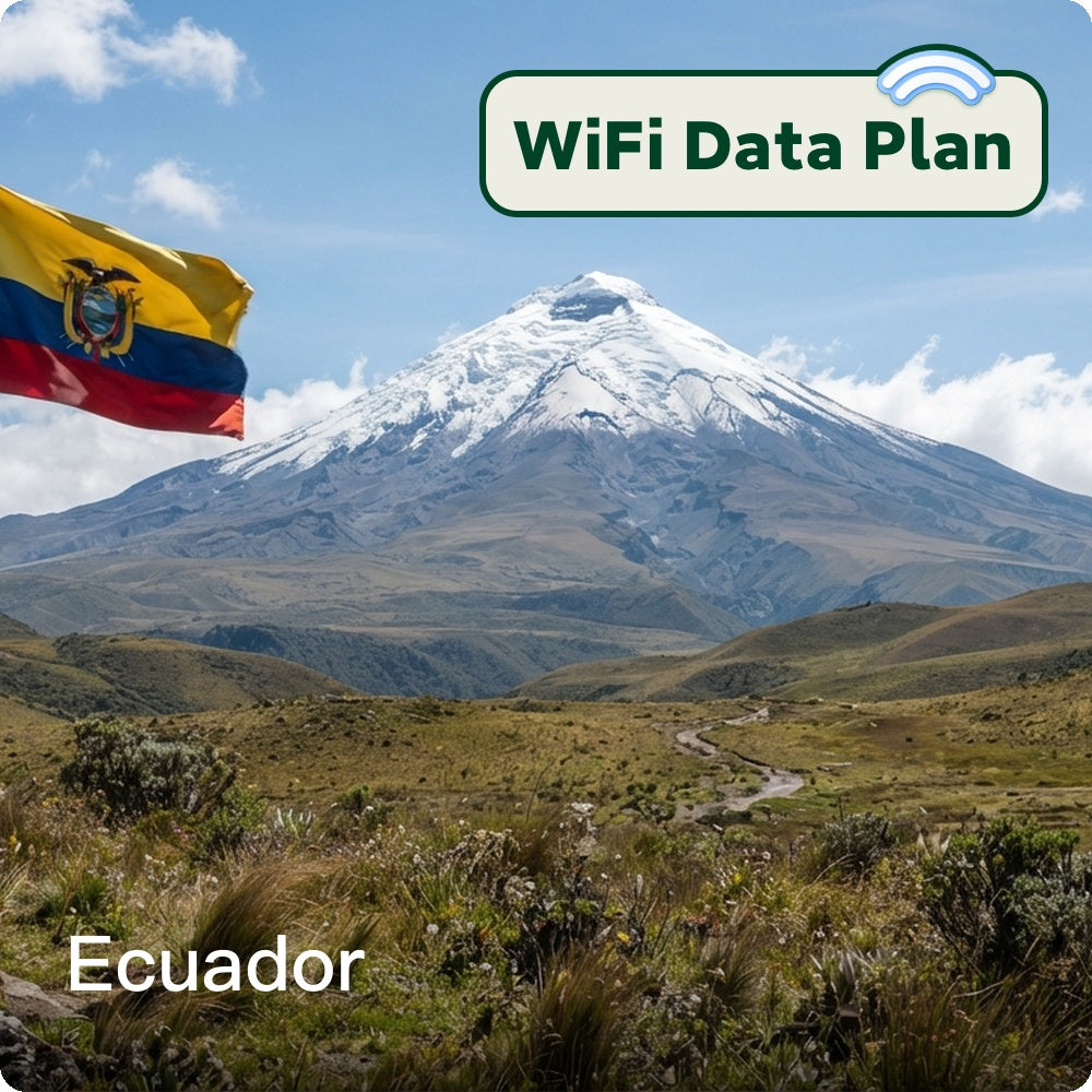 Ecuador Travel WiFi & Portable Data Plans