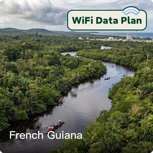 French Guiana Travel WiFi & Portable Data Plans