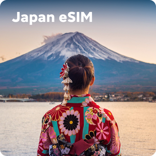 Japan 5G eSIM Instant  for Travel & Everyday Use Unlimited Data