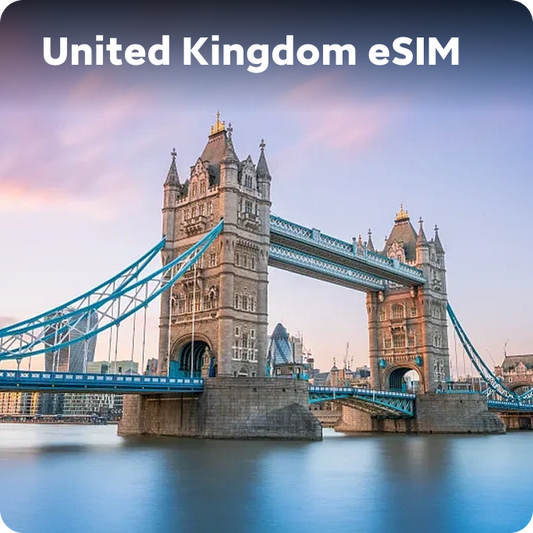 High-Speed Prepaid eSIM for UK Travel