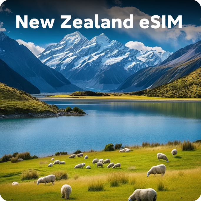 New Zealand Travel eSIM | Unlimited 5G/4G Data