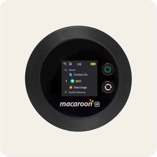 Macaroon SE Urocomm Portable WiFi Device – Japan Only Cloud WiFi