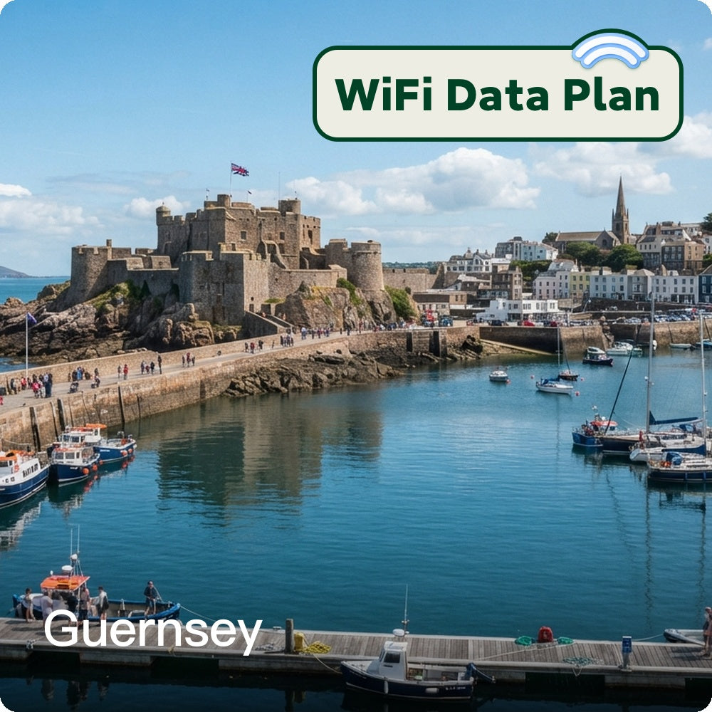 Guernsey Travel WiFi & Portable Data Plans