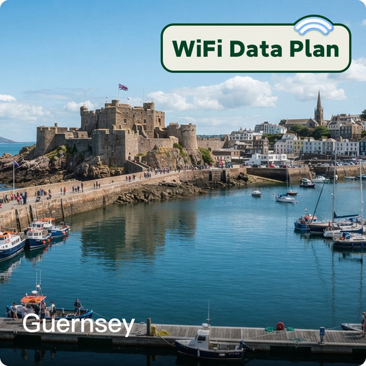 Guernsey Travel WiFi & Portable Data Plans