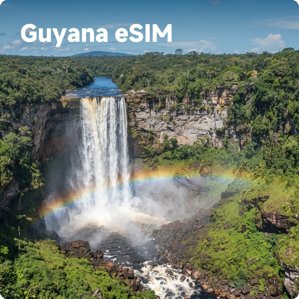 High-Speed Guyana eSIM for Travelers | Prepaid Data Plans