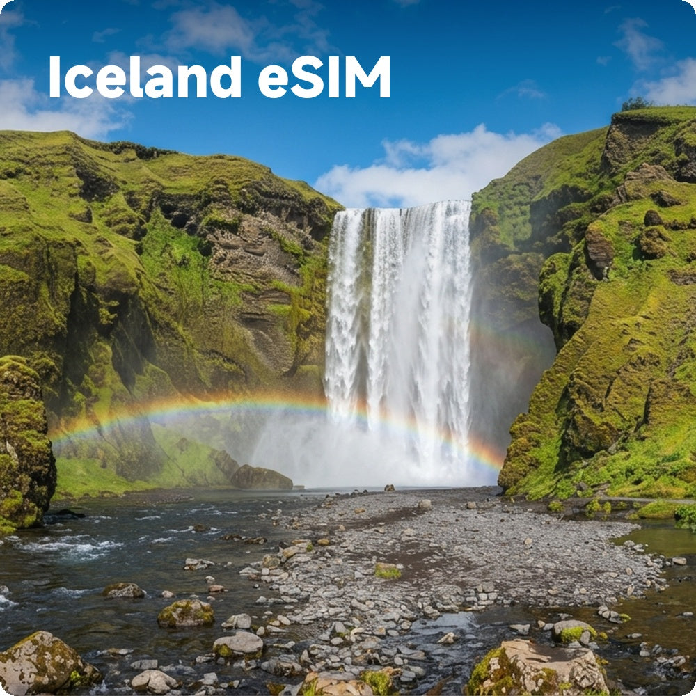High-Speed Prepaid eSIM for Iceland Travel