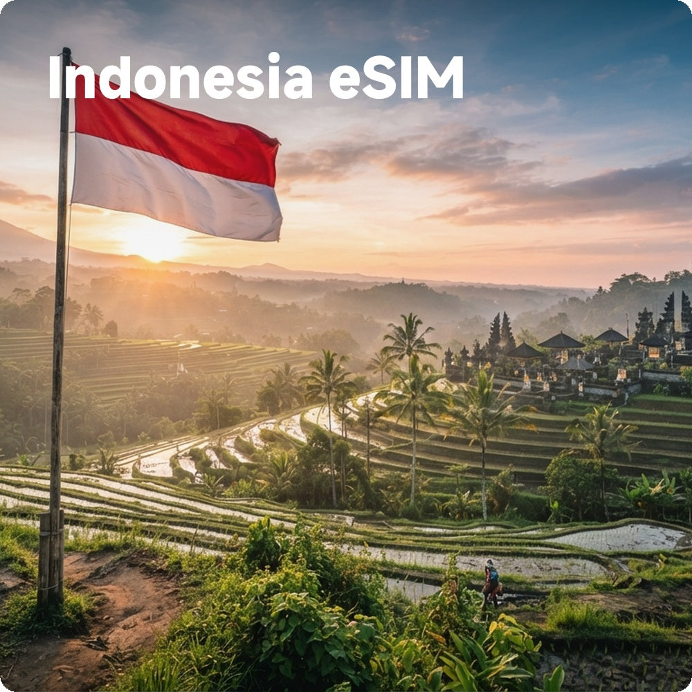Indonesia Travel eSIM | Unlimited 5G/4G Data