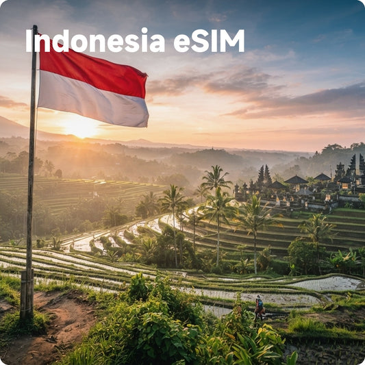Indonesia Travel eSIM | Unlimited 5G/4G Data