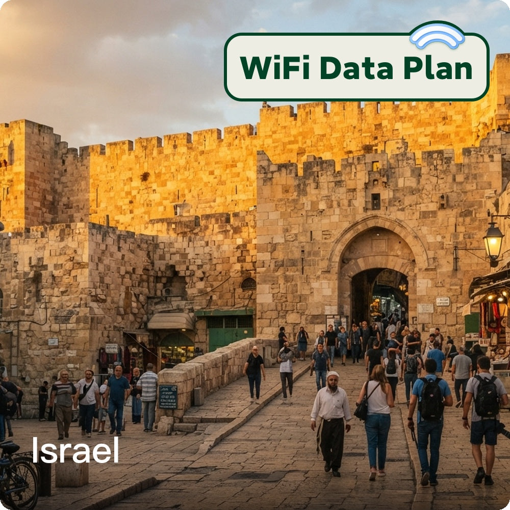 Israel Travel WiFi & Portable Data Plans