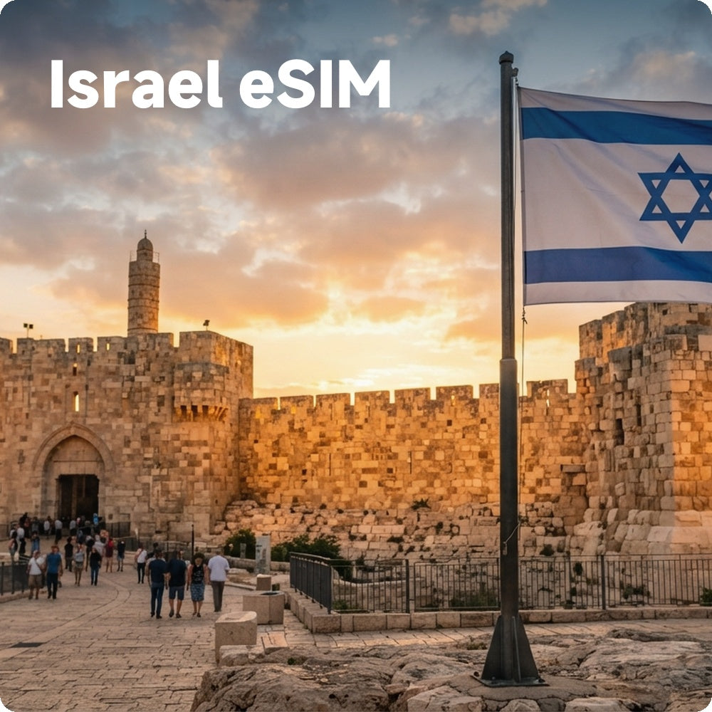 Israel eSIM – Fast & Reliable Travel Data for Israel