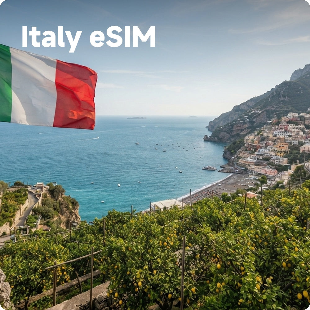 High-Speed Prepaid eSIM for Italy Travel