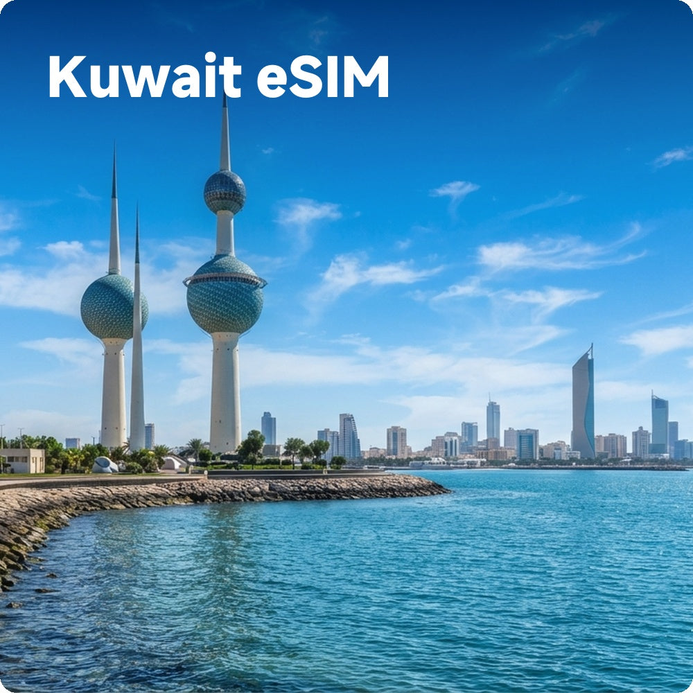 Kuwait eSIM – Fast & Reliable Travel Data for Kuwait