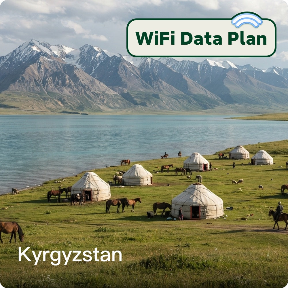 Kyrgyzstan Travel WiFi & Portable Data Plans