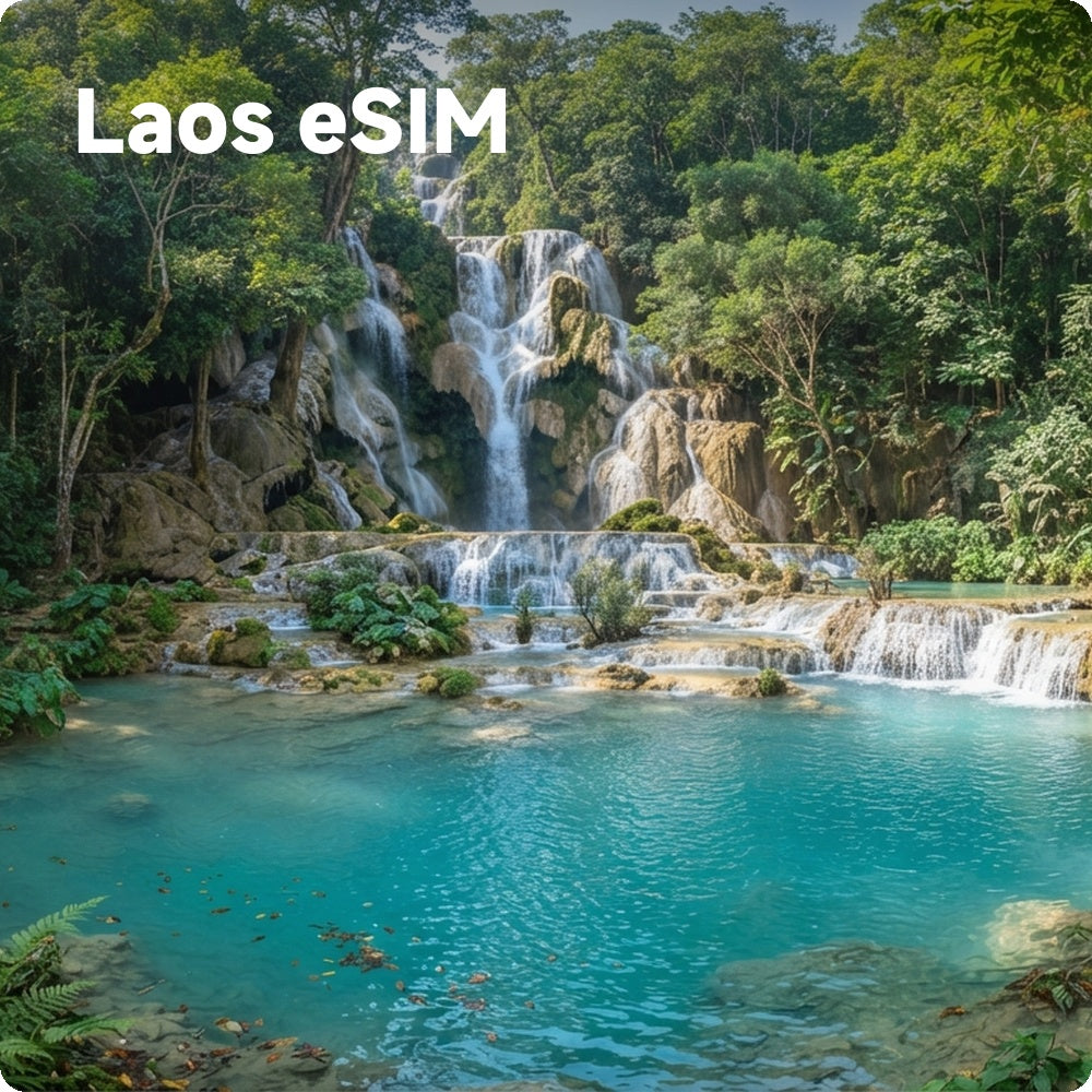 Laos Travel eSIM | Unlimited 5G/4G Data
